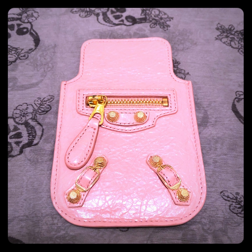 Pink Balenciaga Pouch - LIKE NEW 😍